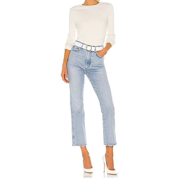 AGOLDE Pinch Waist High Rise Kick In Riptide Size 28 - Picture 1 of 10